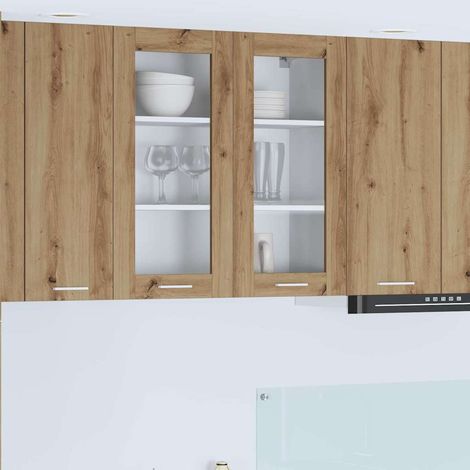 Hängeschrank Artisan-Eiche 80 x 31 x 80 cm Holzwerkstoff
