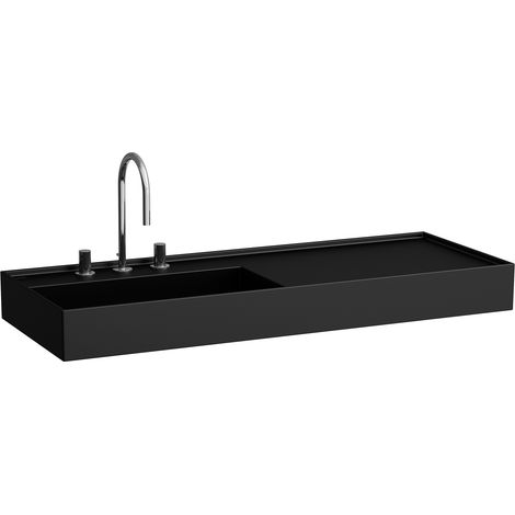 LAUFEN Kartell lavabo, encastré, tablette à droite, 2 trous pour (1/4)