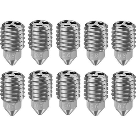 Für X1 X1C P1S P1P Kupferbeschichtete Düse 0,6 mm
