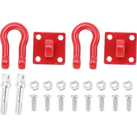 Accessoire d'attelage de remorque à l'échelle 1:10, compatible avec le camion chenillé télécommandé SCX-10. (1/5)