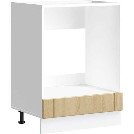 vidaXL Armadio Forno Lucca Rovere Sonoma in Legno Multistrato (1/5)