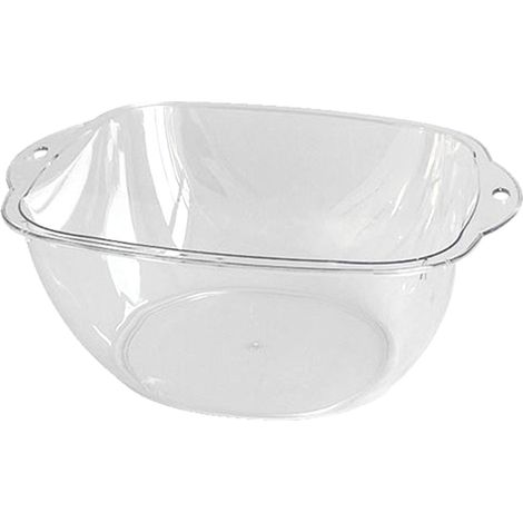 Bassin transparent en PET, bassin de lavage du visage robuste et multifonctionnel pour la maison (1/5)