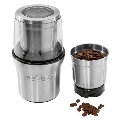 Profi Cook PC-KSW 1021 Molinillo de café negro acero inoxidable (1/4)