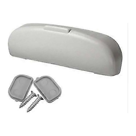 Étui à lunettes de soleil, pour compartiment de rangement intérieur de voiture (gris) (1/5)