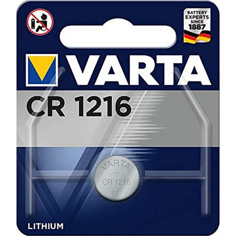 Batteria bottone Varta 3V CR1216 Litio confezione da 1 pila
