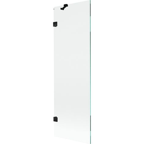 Paroi de douche Mexen Lunar 1 volet 60 x 150 cm, transparent, noir - 897-060-000-70-00 (1/5)