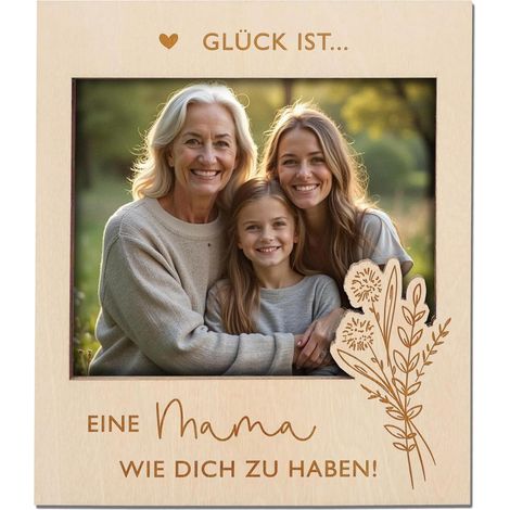 Lot de 1 Cadre photo à Aimant pour réfrigérateur, Pêle-mêle pour afficher Photos et Cartes postales, Deco murale pour Chambre à coucher Salon, Cadeau créatif Maison Mère Famille (1/5)