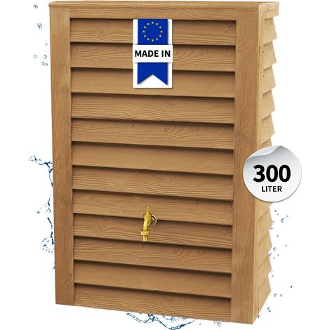GARANTIA WOODY Junior Wandtank 300 Liter lightwood