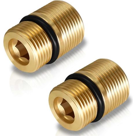 Lot de 2 7110264 eau Outlet raccord pompe pièces M20 mâle pour M22 mâle eau Outlet connecteur (1/5)