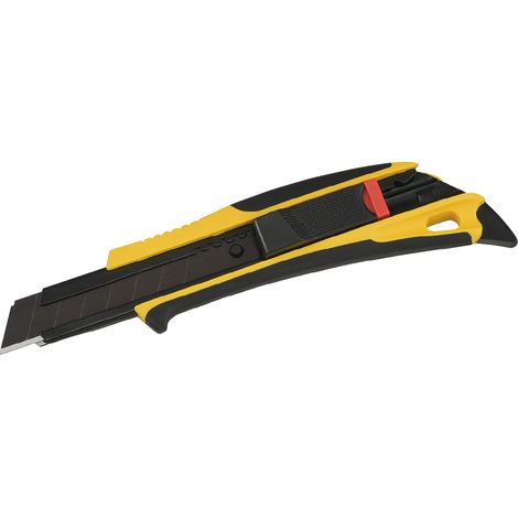 Tajima Cuttermesser (Cutter, Teppichmesser), 18mm Klinge, automatischer Rückzug – vielfältige Anwendung – DFC579SY (1/4)