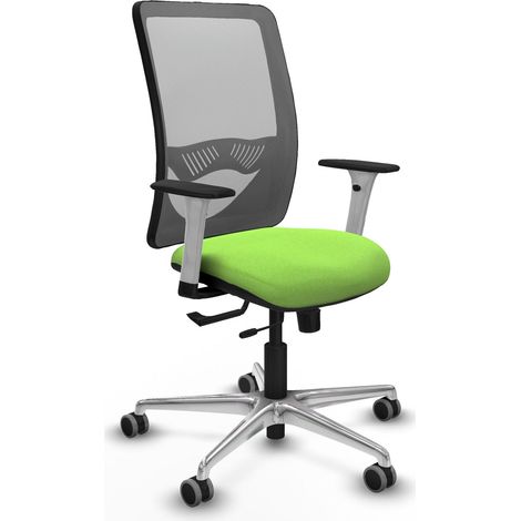 Silla de oficina piqueras y crespo Zulema gris pistacho confort (1/2)