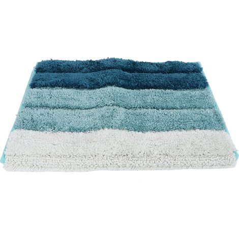 Tapis de Salle de Bain Absorbant Antidérapant en Microfibre pour Baignoire (1/5)
