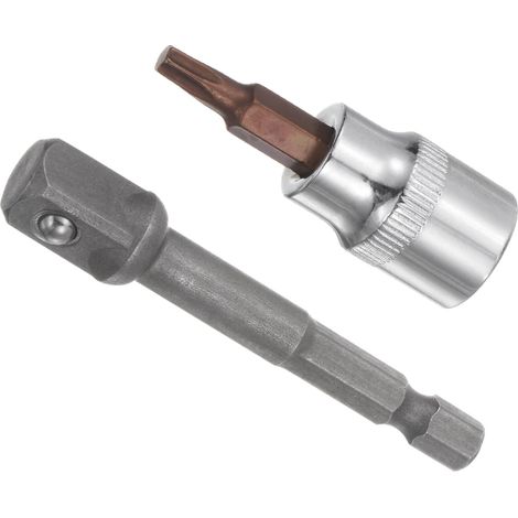 Embouts de Tournevis Torx Embout T25 3/8" Drive 2" Longueur (1/5)