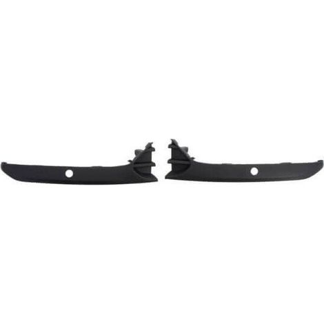 Moulures de pare-choc avant noires avec trous radars Renault Clio 4 phase 2 2016-2019
