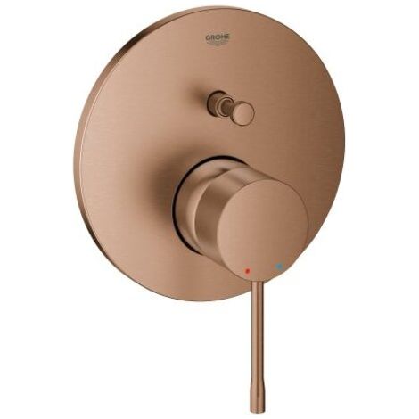 Grohe Essence - Miscelatore ad incasso per 2 utenze, Warm Sunset spazzolato 24058DL1 (1/2)