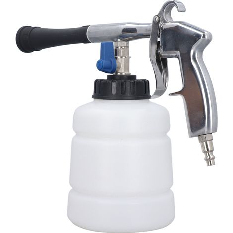 Pistolet de nettoyage de voiture, souffleur d'air comprimé avec buse à brosse, kit de nettoyage haute pression pour l'intérieur du véhicule (1/5)