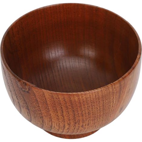 Bol de Rasage en Bois, Tasse en Mousse de Rasage Durable pour L'expérience de des Hommes, Bois de Jujube Aigre (1/4)