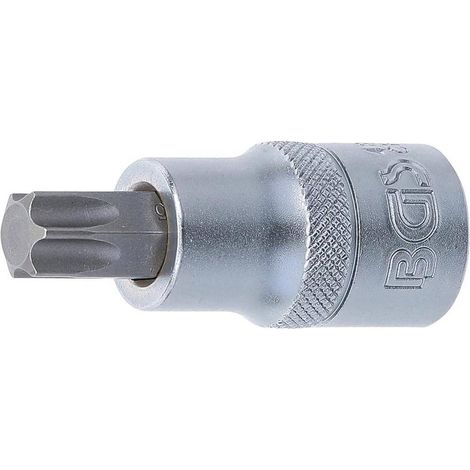 Douille à Embouts 12,5 mm (1/2) Profil T Torx T55 - Précision et Durabilité, Acier - D-Work (1/5)