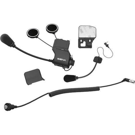Kit fixation casque CB/Audio - SENA - 20S/20S EVO/30K - Compat. Harley-Davidson - Haut-parleurs dyn. - Microphone perche