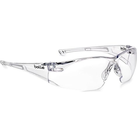 Bolle Sicherheitsbrille Tyron Rush - Augenschutz nach EN166 klare Sichtscheibe, Kristall (1/2)