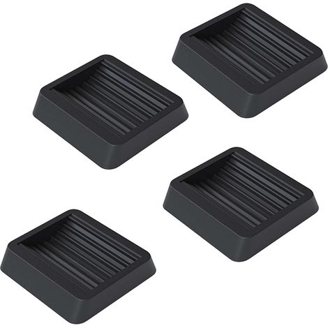 Ensemble de 4 coupelles pour meubles, butées roulettes cadre lit (1/5)