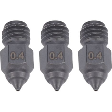 3 buses en acier trempé adaptées à l'imprimante 3D Ender 5 Max, kit de bloc chauffant Hotend de 0,4 mm, impression haute température, résistante à l'usure précise (1/5)