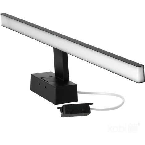 LED-Wandleuchte 12W 4000K schwarz (1/5)