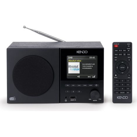 KENDO DAB Radio 25EX – DAB+/UKW, Bluetooth 5.3, USB
