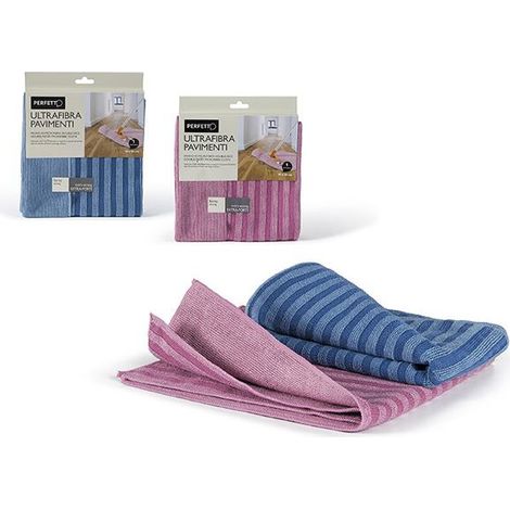 Reinigungstuch Perfetto Ultrafibra Mikrofaser bunt 50x60 cm