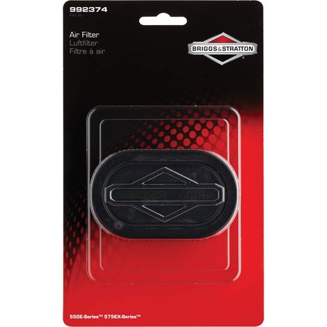 Briggs and Stratton 992374 Filtro dell’Aria, Schwarz