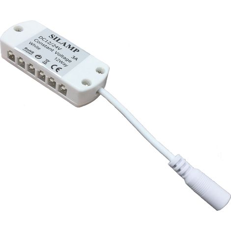 Connettore morsetto 12v per barre LED con striscia LED integrata 12 entrate 12v