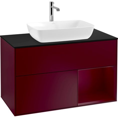 Villeroy & Boch F782HBHB Meuble sous lavabo Finion F78 (1/2)