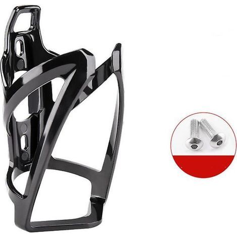 Porte-bouteille d'eau pour vélo, version améliorée, porte-bouteille d'eau, beau porte-bouteille d'eau léger et incassable (noir) (1/3)