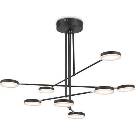 Suspension LED 48W Maytoni Fad MOD070PL noire 61,6cm (1/4)