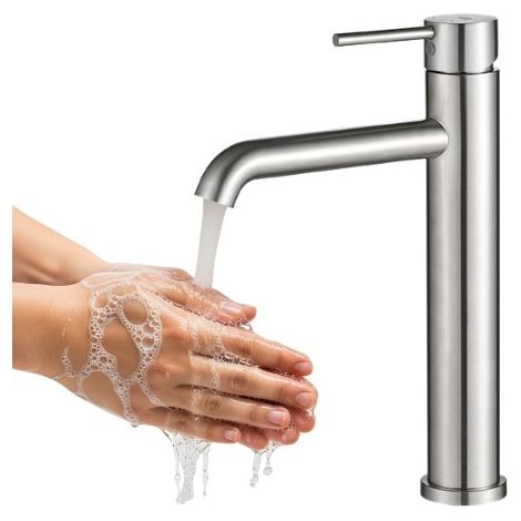 NOIA Kuchinox BNK22NA Rubinetto per lavabo da appoggio in argento (1/3)