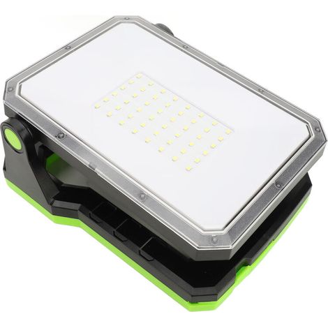 LED-Arbeitsleuchte mit klappbarem Ständer, hoher Leistung, USB-C-Ladeanschluss, IP65 wasserdicht, tragbare Lampe für den Außeneinsatz (1/5)