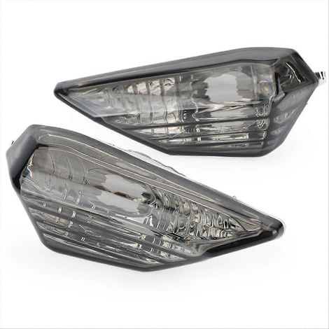 Blinkerabdeckung für Motorrad Z 125 250 300, getönt schwarz (1/5)