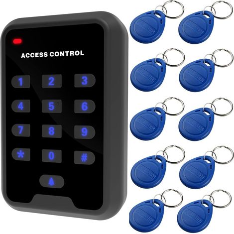 Digicode de Proximité RFID Carte 125kHz pour Porte Simple ID Porte-Clés (1/5)