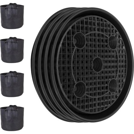 Gemüsetabletts für Töpfe Gemüsewasserauffangschale mit