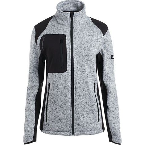 VESTE DE TRAVAIL LOUISE 1467 GRIS CLAIR TAILLE 4XL (1/5)