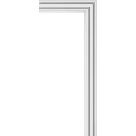 Orac – Profil courbé DX1702300 – L230 x H11,9 x l3,2 cm – Pour cimaises et encadrements – Peinture recommandée pour protection UV (1/9)