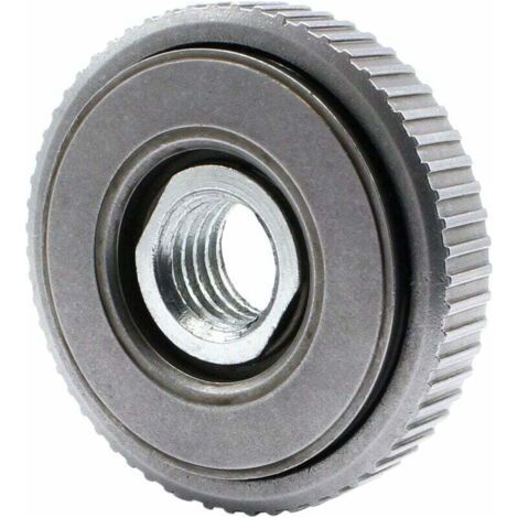 Quick Clamp/Quick Lock/Quick Release Nut M 14 for All Angle Grinders, 2 Pieces for Angle Grinder Accessories for Quick Attachment and Release (1/4)