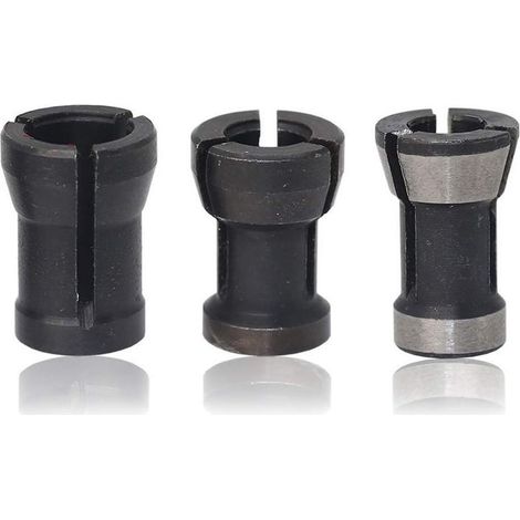 3pcs Collet Chuck Head Adapter, High Speed Collet Engraving Accessories for Drills, Engraving Machines (1/5)