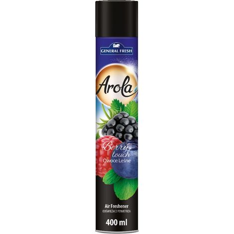 Ambientador General Fresh Arola con aroma a frutos del bosque, 400 ml. (1/2)