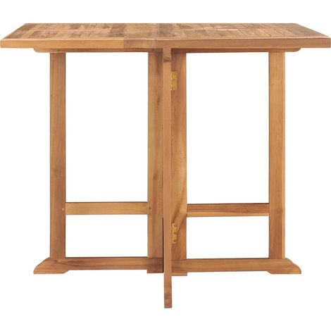 Maison Exclusive - Klappbarer Garten-Esstisch 90x90x75 cm Massivh