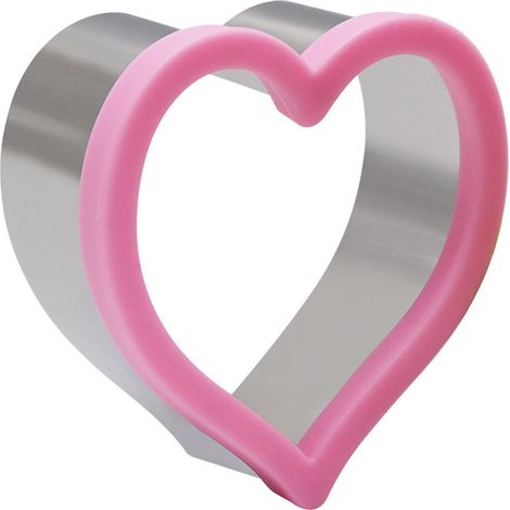 Moule à gâteau « Love-The-Stars » (couleur aléatoire) en stock. Moule à omelette mignon. Moule à gâteau rond en acier inoxydable. Outils de cuisson pour pain et pain. (1/5)