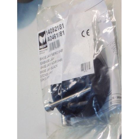 Base en aluminium moulé sous pression peint noir sablé pour projecteur JAY A0461/81 SBP 14092181