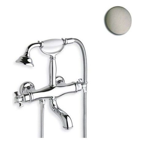 Mitigeur bain douche CHAMBORD complet en METAL BROSSE- CRISTINA ONDYNA - CN18277 (1/2)
