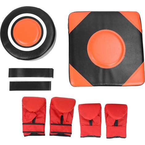 Coussin de frappe mural en cuir synthétique pour adultes et adultes, coussin de frappe mural portable pour réduire le stress, entraîneur de frappe, tapis mural pour kickboxing, karaté (1/5)