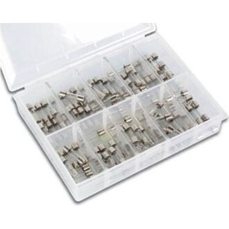Velleman – Jeu de fusibles rapides 5 x 20mm – 100 pièces – Courant 0.1A à 5A – Tension 250VCA – Durabilité conforme aux normes IEC127 et BS4265 (1/5)